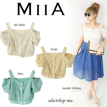 MiiA 【ミーア 】新作入荷☆