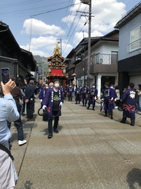 古川祭りに参加した呼吸器外科医 2022/04/21 13:44:39