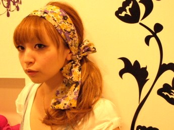 新作♪　ヘアターバン