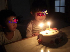 誕生日ケーキ★