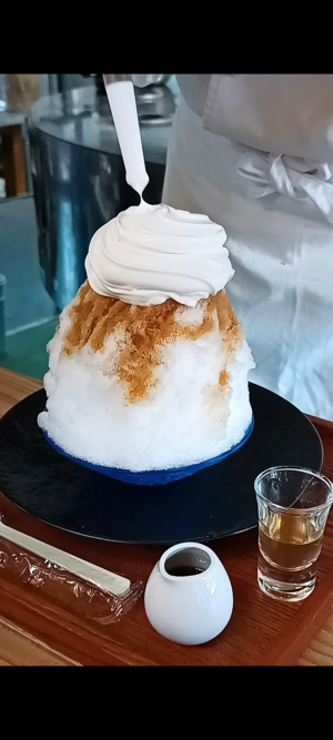 下呂温泉【夏限定】ふわふわとちの実かき氷
