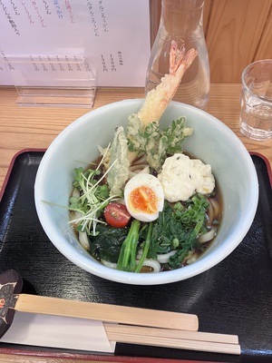 うどんを食べに…