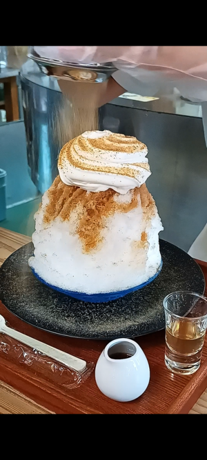 下呂温泉【夏限定】ふわふわとちの実かき氷