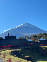富士山さんを見に行きました♬ 2023/10/28 08:30:16