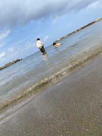 海で自然のパワー注入！！！ 2020/09/28 07:02:05