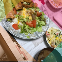 夕飯〜(*ˊ˘ˋ*)｡♪:*° 2018/03/19 22:38:03
