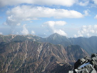 槍ヶ岳登山記２（双六小屋～槍ヶ岳）