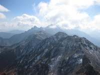 槍ヶ岳登山記２（双六小屋～槍ヶ岳）