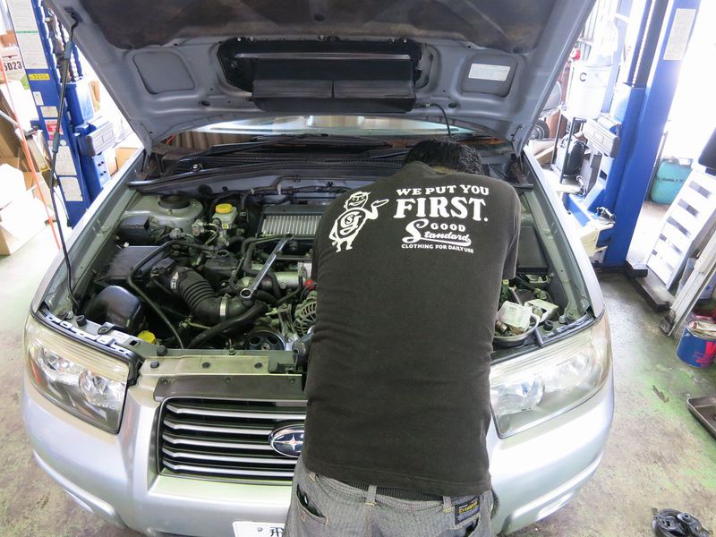 フォレスター SG5 タイミングベルト交換・・・他:BILLYS BLOG