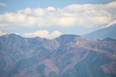 御嶽山遠望