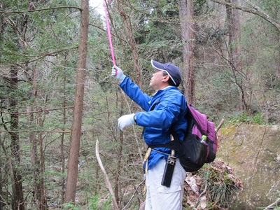 登山道整備作業