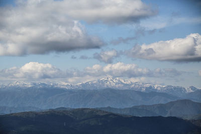 高山は冬の装い
