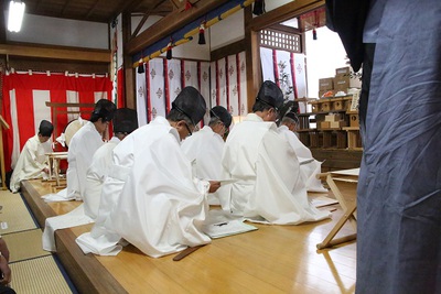 節分祭が行われました