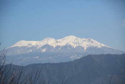 御前山遠望・御嶽・白山