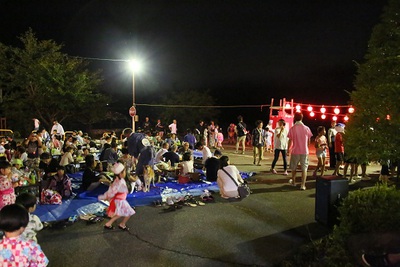 盆踊り大会ができました