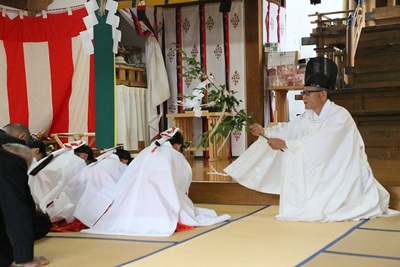 御前祭・感謝祭が行われました