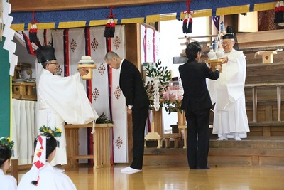 御前祭・感謝祭が行われました