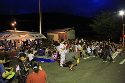 盆踊り大会が行われました