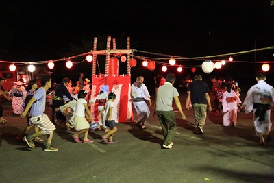 盆踊り大会が行われました