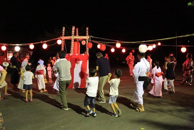盆踊り大会が行われました