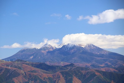 御前山初雪