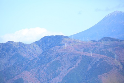 御前山初雪