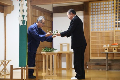 左義長祭を行いました