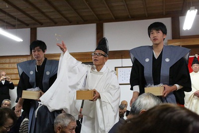 節分祭が行われました