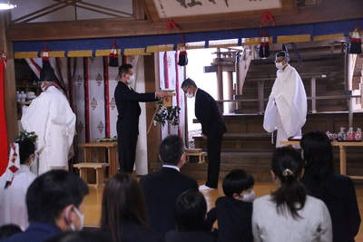 祈年祭・祈願祭が行われました