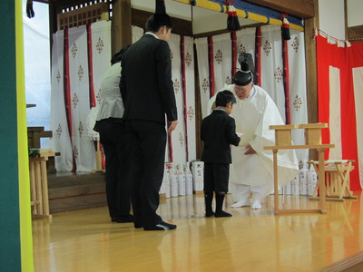 縣神社の祈年祭・新入学児童の安全祈願祭が行われました
