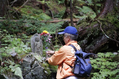 御前山代参・区民登山