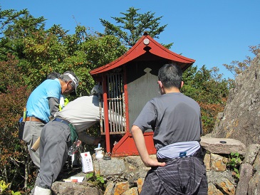 御前山代参