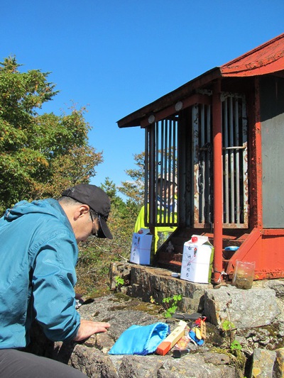 御前山代参と区民登山