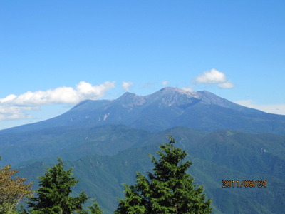 区民登山と御前山代参