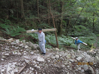 登山道整備
