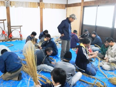 しめ縄作り