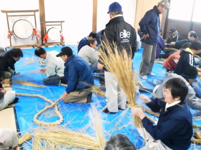 しめ縄作り