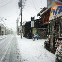 さっきまで降ってなかったのに30分後・・・マジか⁉︎ 2018/01/22 21:47:47