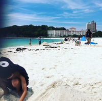 白浜。