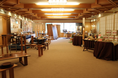 飛騨の工房家具展＠下呂・水明館