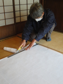 障子張替え
