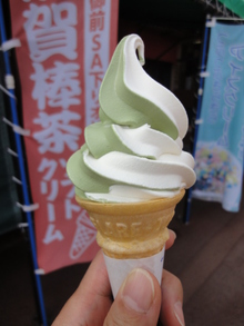 尼御前サービスエリア　ソフトクリーム