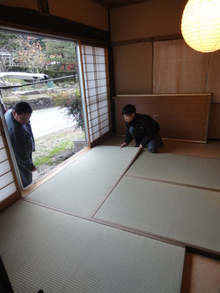 畳の表替え