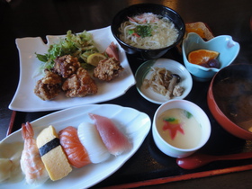 まるい家のランチ