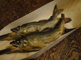 初物　鮎