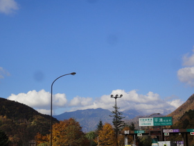 平湯の紅葉