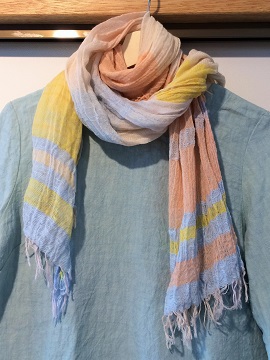 　tamaki niime　さんのショール入荷しました。