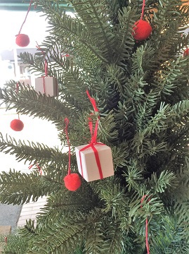 クリスマスの飾り付け