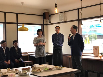 飛騨古川の 『喫茶店　あん』 様の植樹祭へ