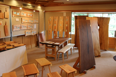 飛騨の工房家具展＠下呂・水明館
